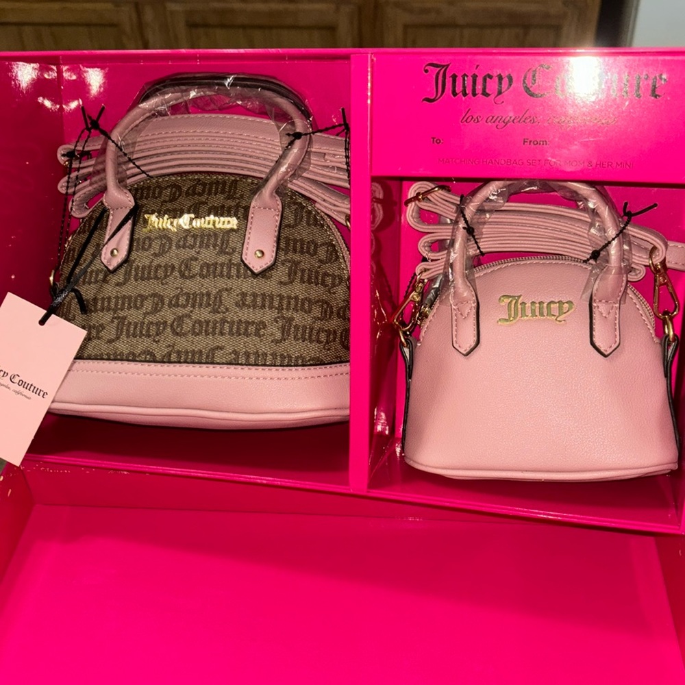Juicy couture mommy and me purse set